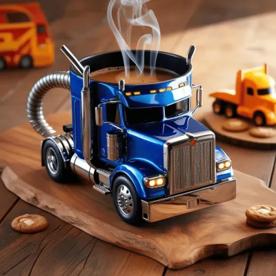 Handcrafted Truck Coffee Mug